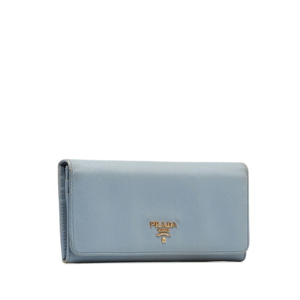 Authentic Prada Saffiano Logo Continental Flap Wallet - Picture 2 of 12